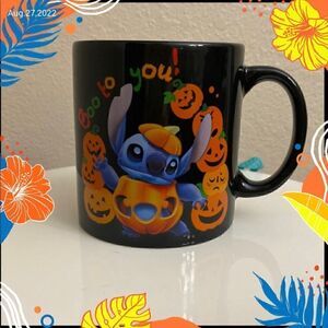 Disney Stitch BOO TO YOU Large Mug 18 Oz NEW Lilo & Stitch Halloween Cup NEW